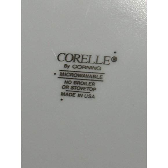 Corelle By Corning 10.25" Country Hearts Dinner Plate Microwavable Made In USA - Picture 4 of 5